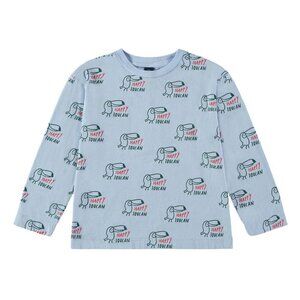 T-Shirt Allover Happy Toucan - Light Blue